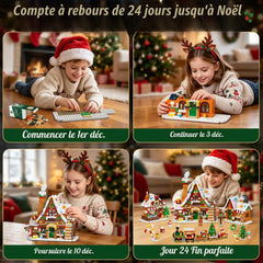 INSOON Calendrier de l’Avent 2026 Maison en Pain d’Épices avec Lumières