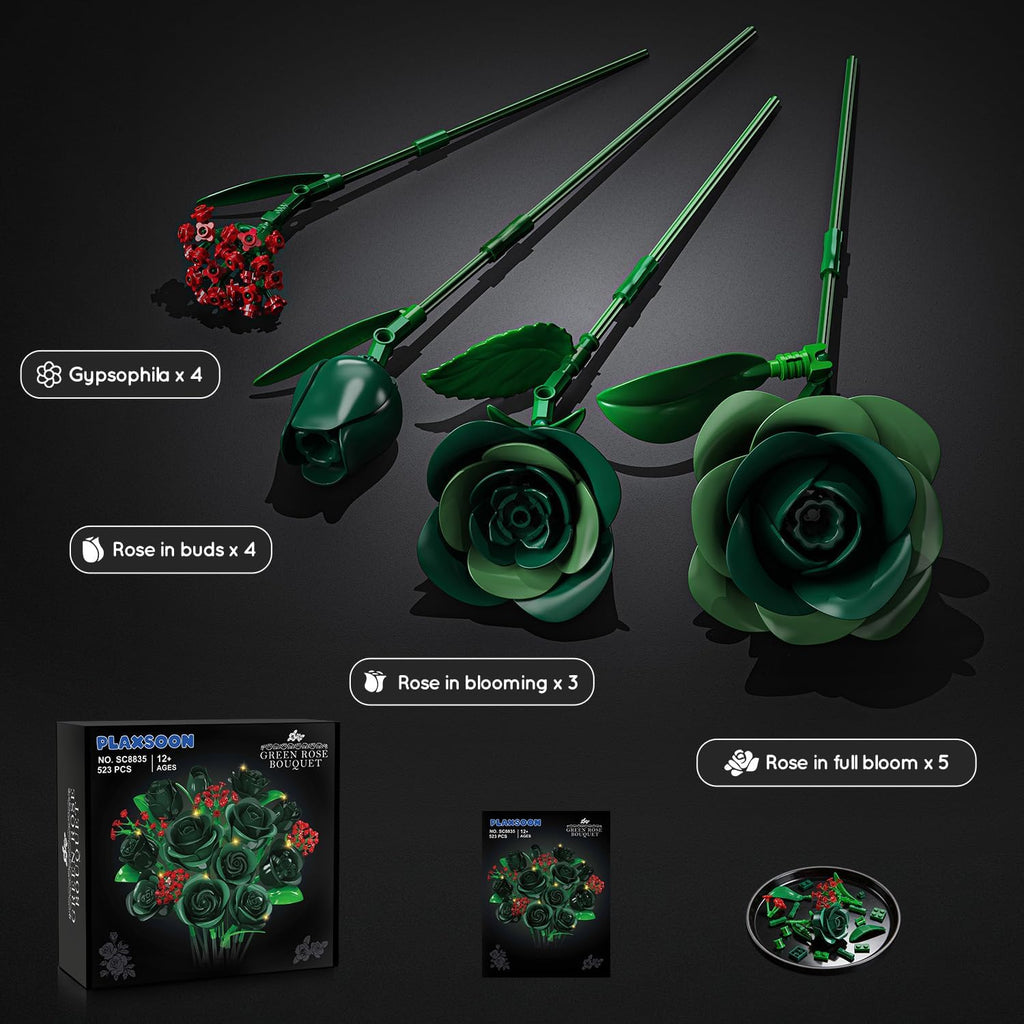 Kit de bouquet de fleurs avec éclairage