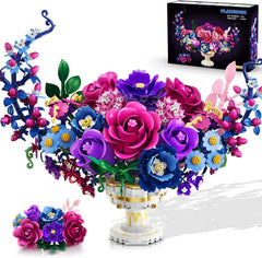Kit de construction « Fleurs de la Lune » avec lumières