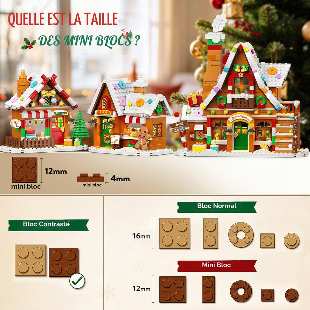 INSOON Calendrier de l’Avent 2026 Maison en Pain d’Épices avec Lumières