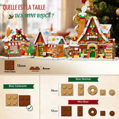 INSOON Calendrier de l’Avent 2026 Maison en Pain d’Épices avec Lumières