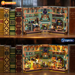 Kit de construction Booknook Potion Magique avec éclairage