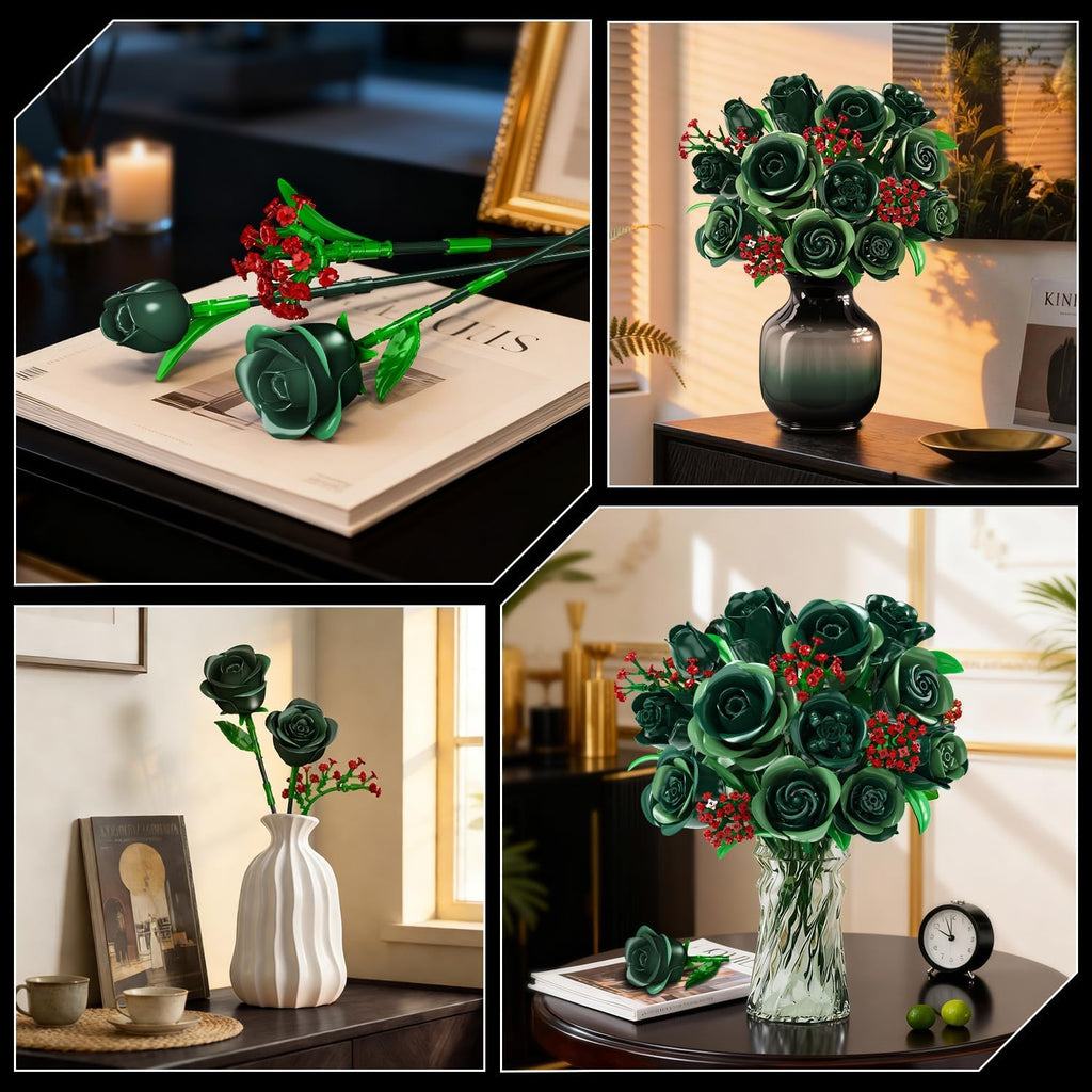 Kit de bouquet de fleurs avec éclairage