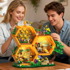 Kit de construction Ferme apicole avec lumière