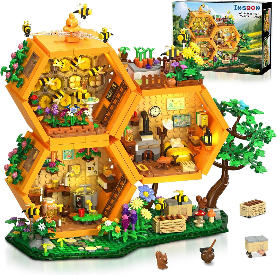 Kit de construction Ferme apicole avec lumière