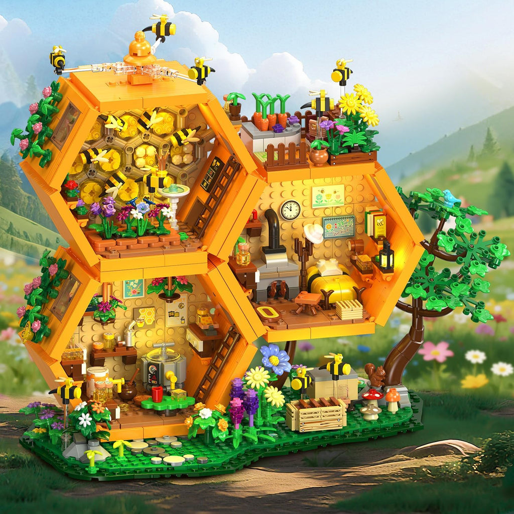 Kit de construction Ferme apicole avec lumière