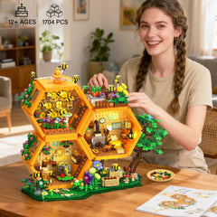 Kit de construction Ferme apicole avec lumière