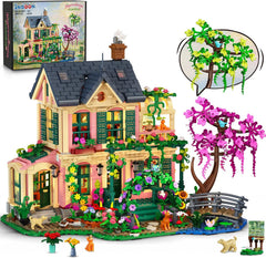 Kit de construction de maison de jardin avec éclairage